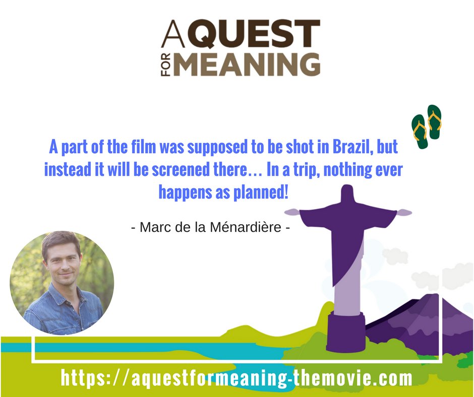 We will be in Brazil from the 19th to the 28th of September. Share with your friends! facebook.com/AQuestForMeani…