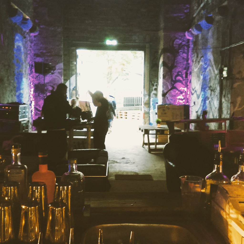 Last night of Paolozzi <a href="/archesnw/">The Arches Edinburgh</a> with our <a href="/PopUpCocktail/">The Cocktail Kitchen</a> Kitchen. Serving tasty drinks until 1am..