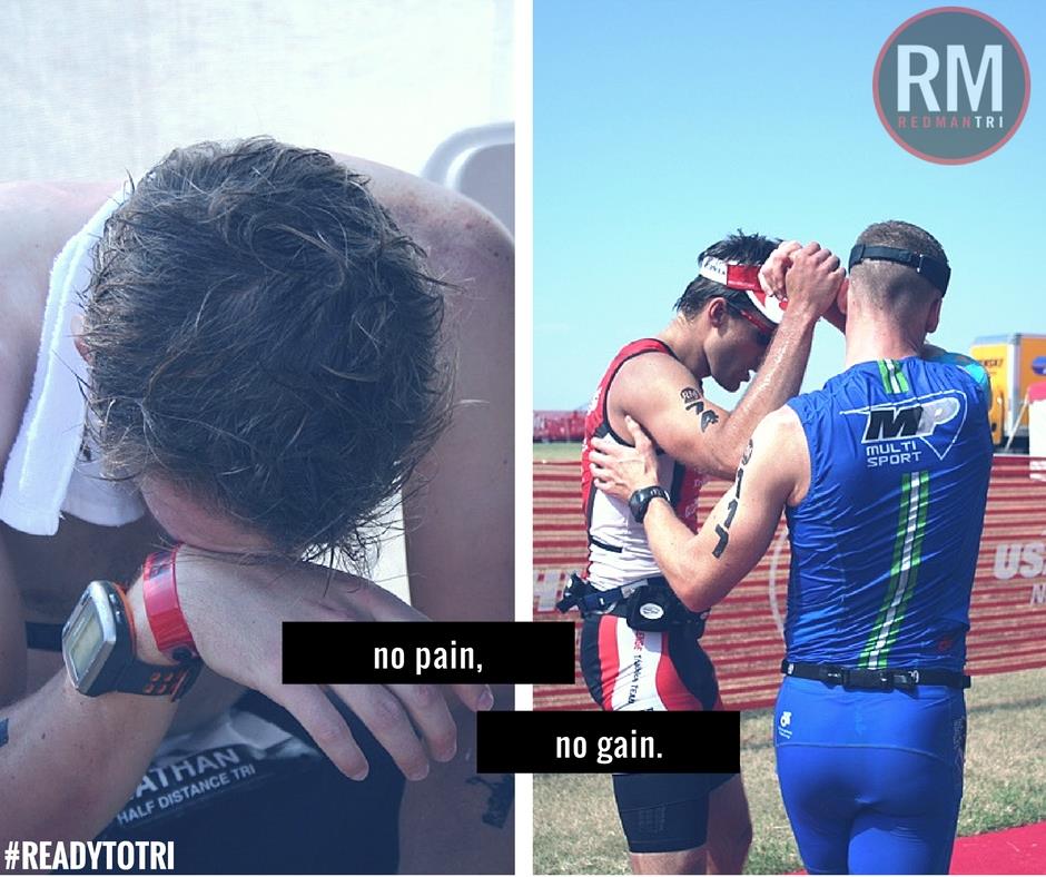 redmantri's tweet photo. Endure the pain, enjoy the gain. #ReadyToTri https://t.co/xviW3ih76N