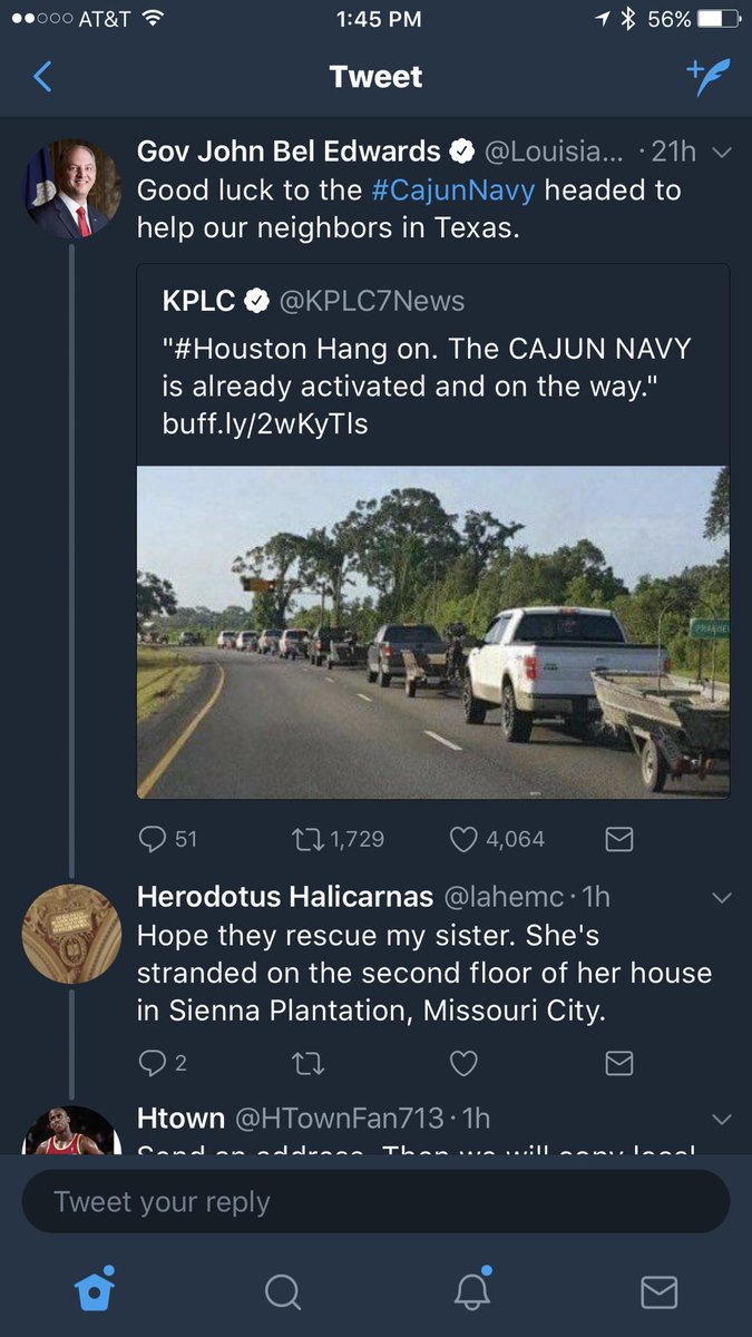 UncleChaps's tweet photo. Modern technology is amazing. People are getting rescued by finding help from strangers via twitter. https://t.co/3knUJ4rqFr