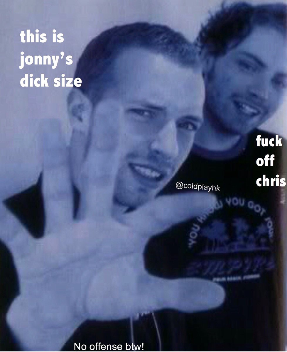 coldplay_hk's tweet photo. CHRIS YOU KNOW TOO MUCH
#buckin #coldplaymemes #coldplay https://t.co/xQXsZfjgxH