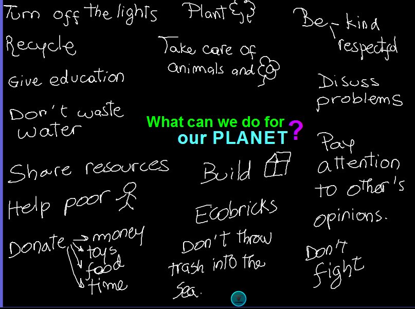 BDSP4B's tweet photo. #Day114 Brainstorming to start our new project #GlobalGoals Around the World #TeachSDGs #MIEExpert @Agenda2030DPN @MicrosoftEDU @BDSPrimary https://t.co/Tj3smAcrG8