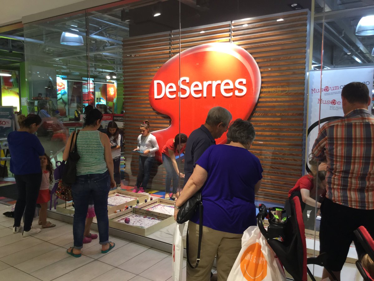 Corrie_Ingenium's tweet image. Some of the awesome results from Sphero Painting this weekend! @SciTechMuseum @DeSerres