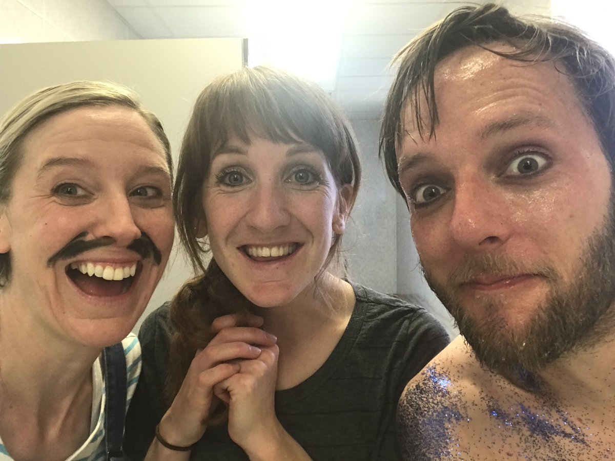 Heron, Magpie &amp; Feral Pigeon say GOODBYE EDINBURGH! Thank you #EdFringe17 So many fantastic Fear Fighters! #YouAreAllFuckingHeroes #TICK