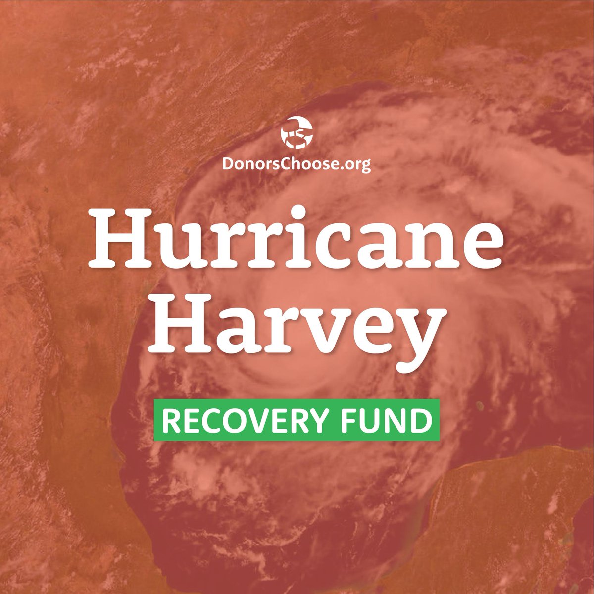 Tune in – We're going live on Facebook at 5pm ET to talk about how Hurricane Harvey will impact teachers, and how you can help them rebuild.
