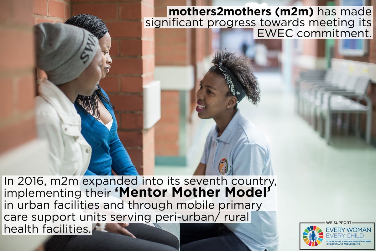Check out how #EWECisME commitmt maker <a href="/m2mtweets/">mothers2mothers</a> uses tech to provide quality health care to people in 7 countries→ ow.ly/ZUe930eJcLm