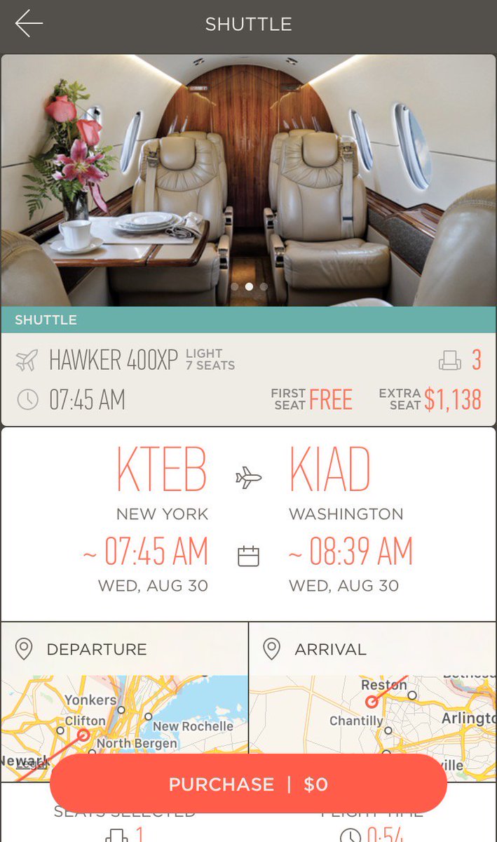 JetSmarter's tweet image. Day trip to D.C. Three spots left on this #JetShuttle from #NYC to #DC. Reserve your seat in the #JetSmarter app.