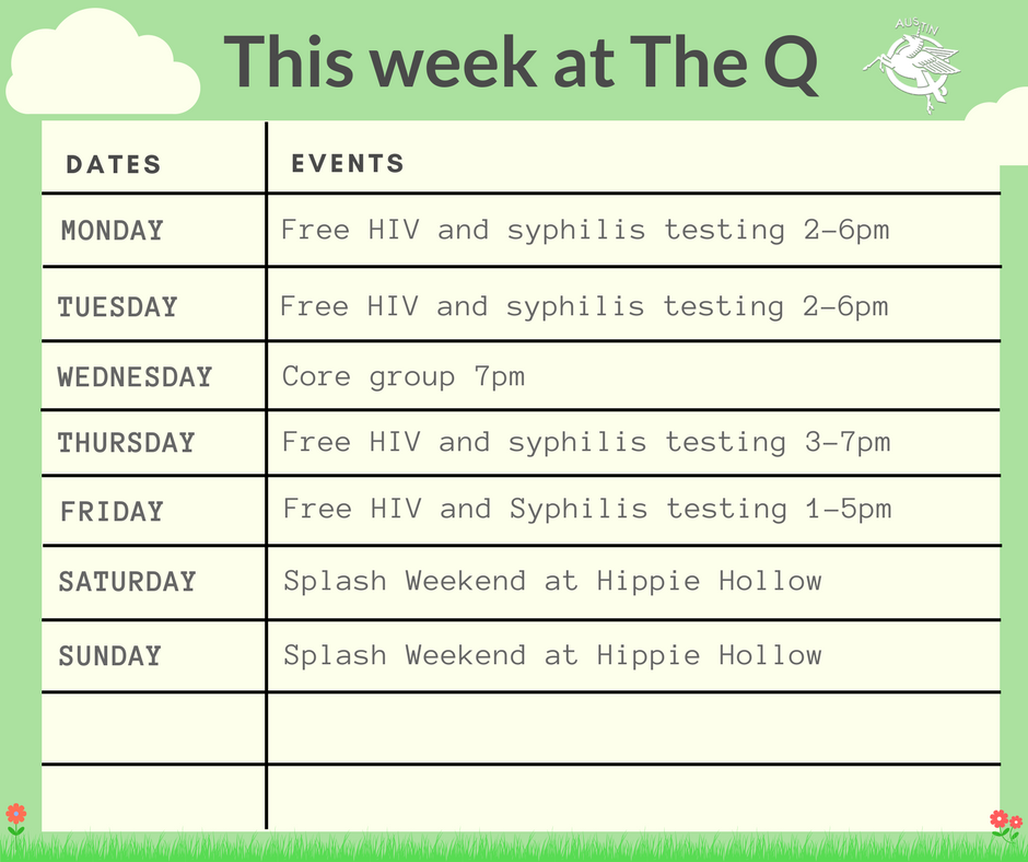 q_austin's tweet image. Hope everyone's doing well! This week we'll be at Splash weekend on Sunday if you want to come get wet with us! #TestATX