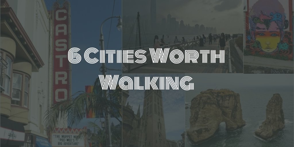 See the world w/ walkli: bit.ly/6CitiesWorthWa…
#travel #Seville #HongKong #Valparaiso #SF #Beirut #Edinburgh