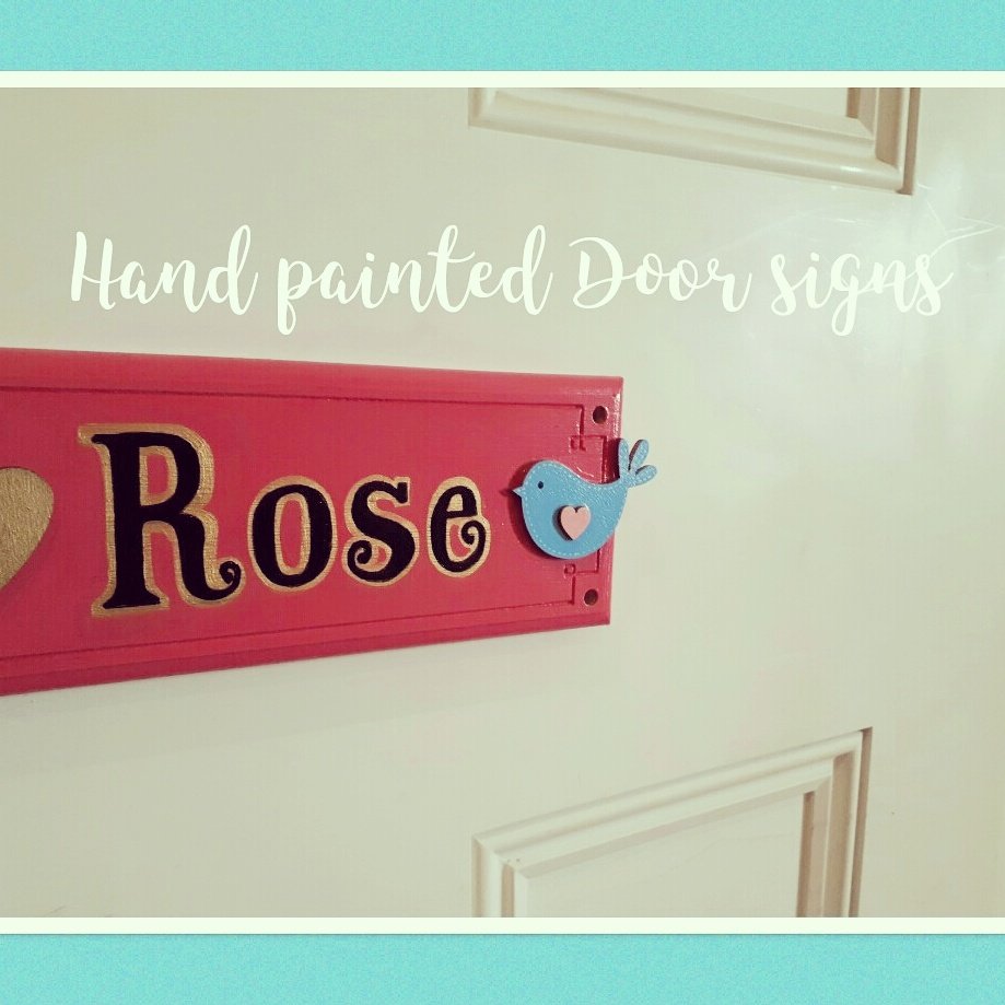 AbigailWoolley's tweet photo. #handpainted #doornamesign #kidsgift #babygift #abibabbidesigns #etsyshop https://t.co/L3Evv4nfYy