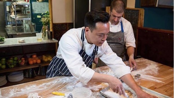 ChiTribFood's tweet photo. Tonight @MottStreetChi &amp; @RuxbinChicago throw a benefit dinner for @TheYoungCenter for immigrant children's rights:

https://t.co/0sqsKN8VEn https://t.co/VmbyoiKdLI