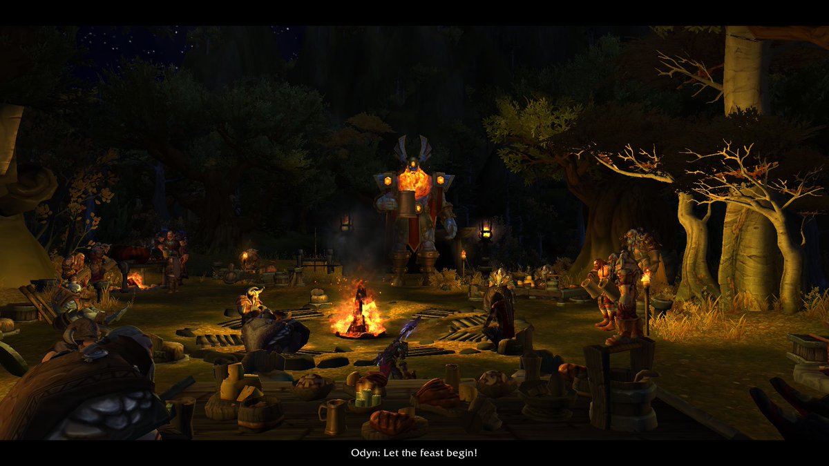 MotorheadWoW's tweet image. Feast with Odyn at Fields of the Eternal Hunt #Legion #Hunter #ClassMount #Scenario @Warcraft