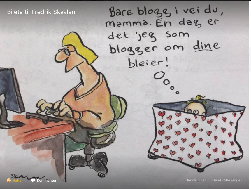 Dagfinn Nordbo Auf Twitter Meget Bra Tegning Fra Fredrik Skavlan