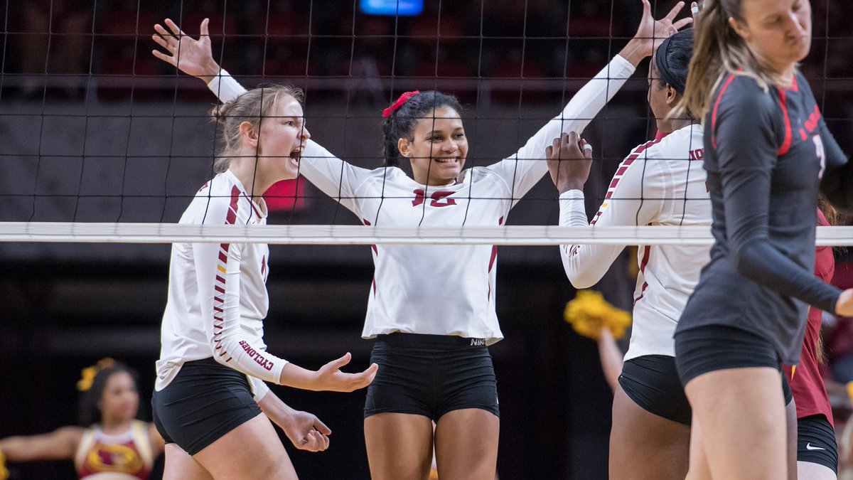 CycloneVB's tweet photo. RELEASE | Iowa State Returns to @AVCAVolleyball Top 25 at No. 25 - https://t.co/lBfdCbWepc #cyclONEnation https://t.co/w3E7XlY0n4