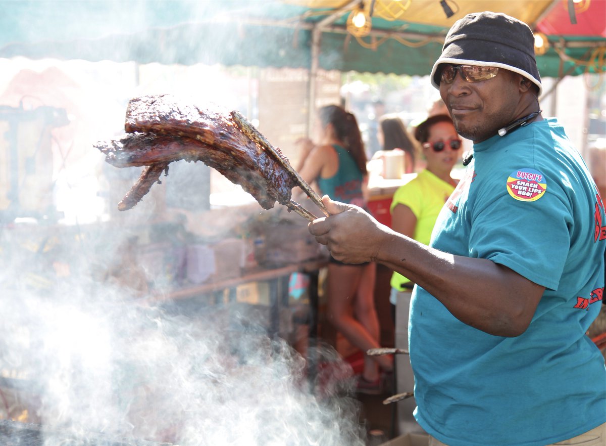 Finger lickin' good! Best in the West Nugget Rib Cook-off <a href="/nuggetribs/">Nugget Rib Cook-off</a> is this Wednesday-Sunday 8/30-9/4. #RenoTahoe visitrenotahoe.com/event/best-wes…