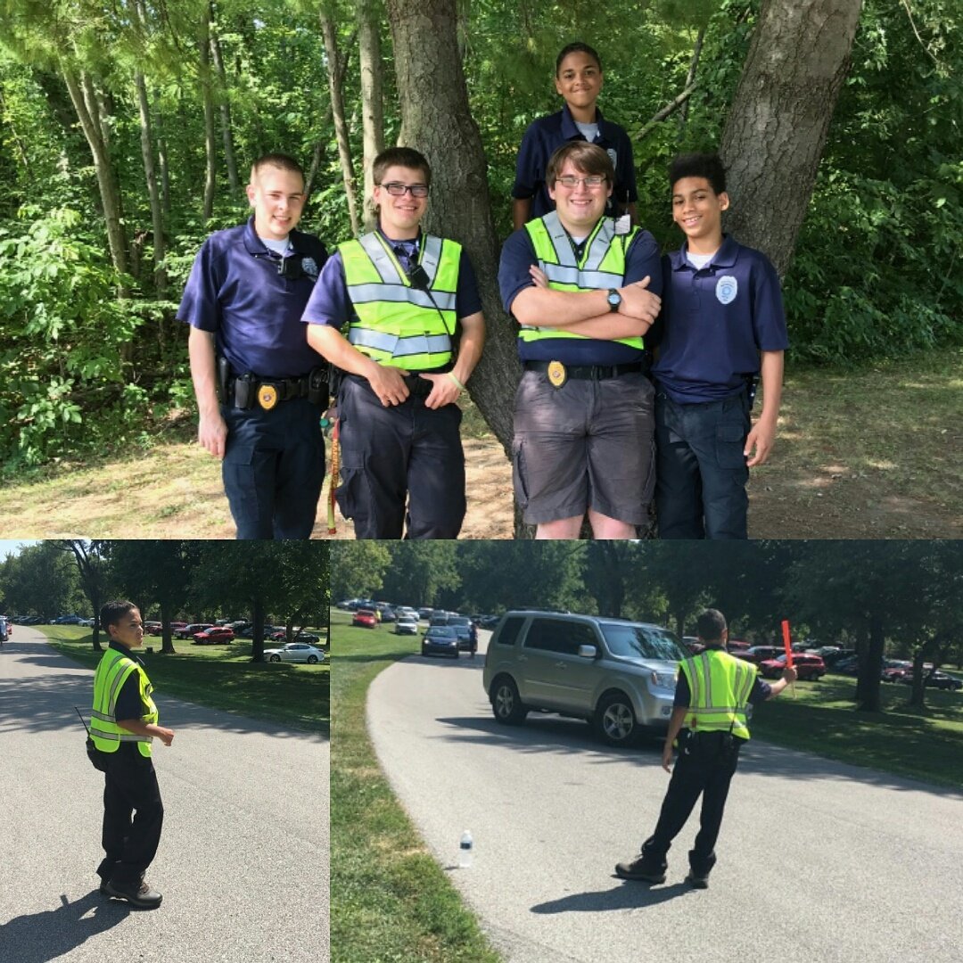 IMPDExplorers's tweet image. The IMPD Explorer out at the Bug Fest. We had a blast doing all of the traffic with the Indianapolis Park Rangers.