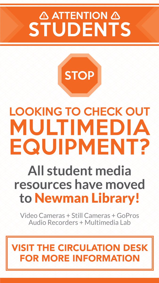 VTinnovation's tweet photo. To centralize student technology resources, computers &amp; equipment are now at Newman Library. Check out our new services for faculty below! https://t.co/0rkmfLXRUb