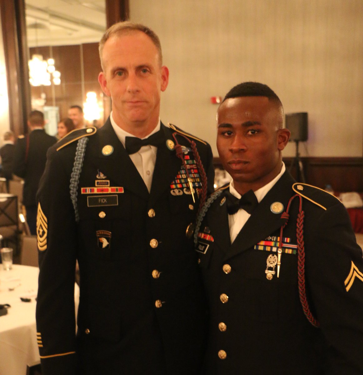 army dress blues bow tie