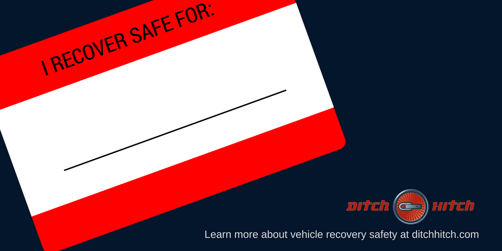 DitchHitchRocks's tweet photo. Who are you coming home to? Tell us what they mean to you using #RecoverSafe and help us spread the word about vehicle recovery safety. https://t.co/ylEe5DGQ3x