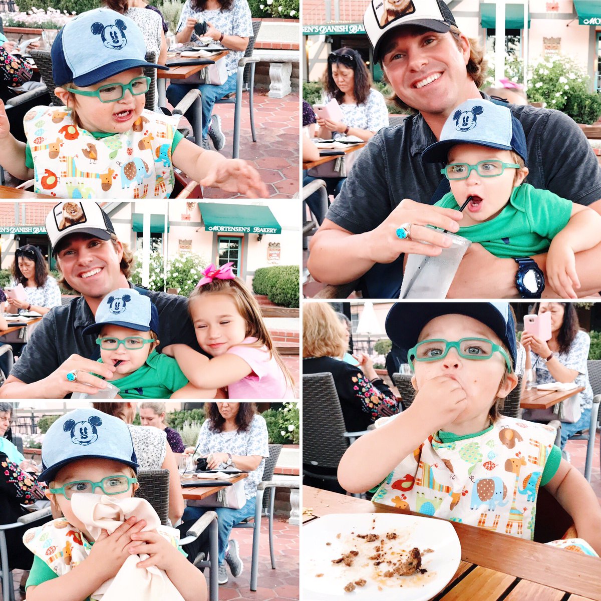 ashleytesoro's tweet photo. My lil man loves eating π #lilanthony @AnthonyTesoro https://t.co/4qQSywbMXb