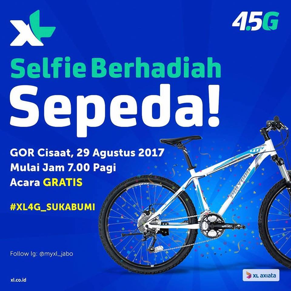 Khususnya warga sukabumi lhoooo! Krn hari ini akan membuktikan
kecepatan jaringan XL 4G LTE #XL4G_Sukabumi #XL4GLTESukabumi