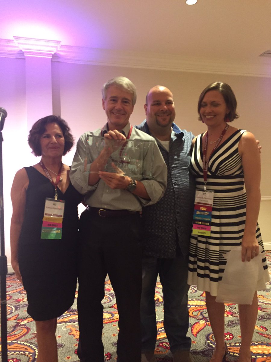 ethnoprimate's tweet photo. .@RCKGLOBAL is the inaugural recipient of the @ASPvoice Kyes Award for Education Outreach #ASPDC2017 https://t.co/ZVHAO5AFWR