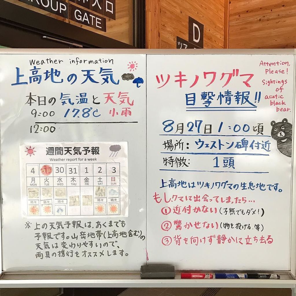 adjapi's tweet photo. 上高地でツキノワグマ目撃情報あり https://t.co/rdDgR4pmkw