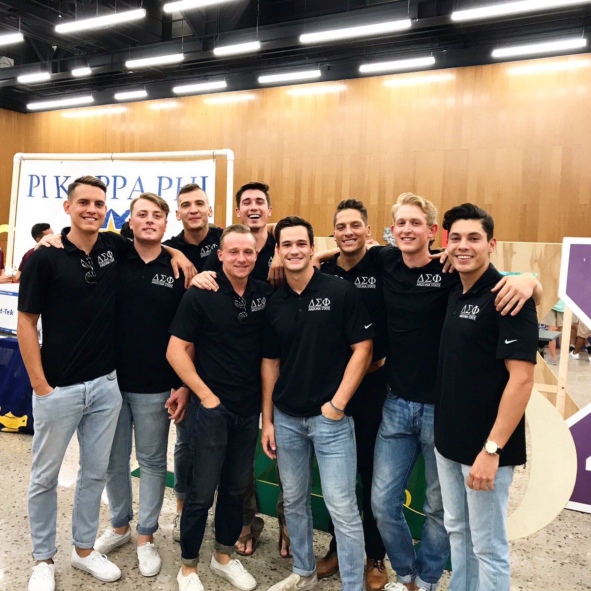 ASUDeltaSig's tweet photo. Come see these handsome studs along with some of our other brothers at walk around tonight at the MU! https://t.co/tq5jjnV4rT