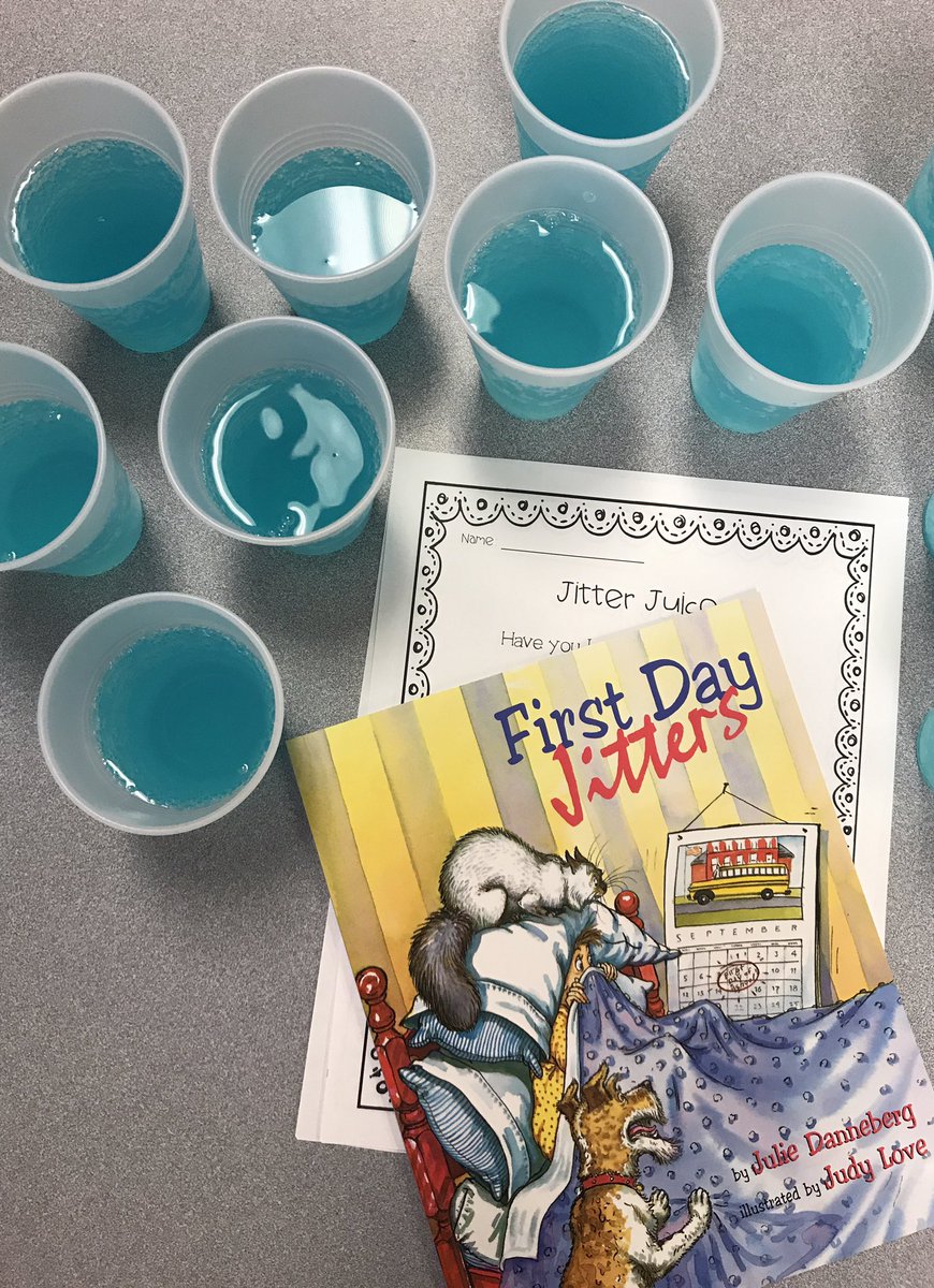 We washed down our first day worries with "jitter juice" today! How was your first day <a href="/GTWizards1/">Washington GT Magnet</a> ?
