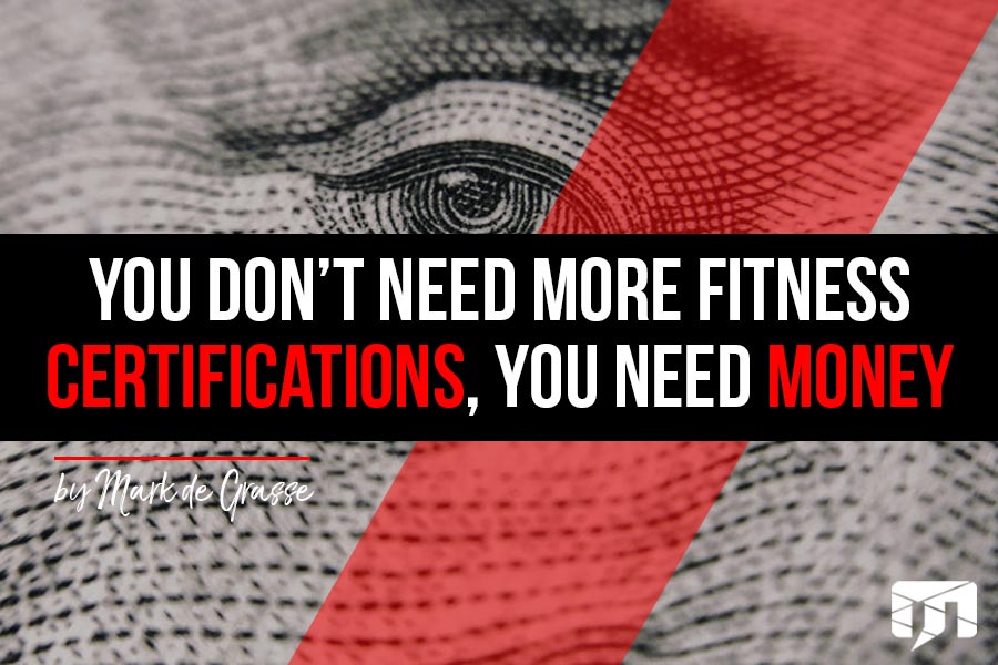 Instead of getting a new certification, you should be investing in your business: ow.ly/oAZD30eK61G. #FitnessBusiness #SmallBuisness