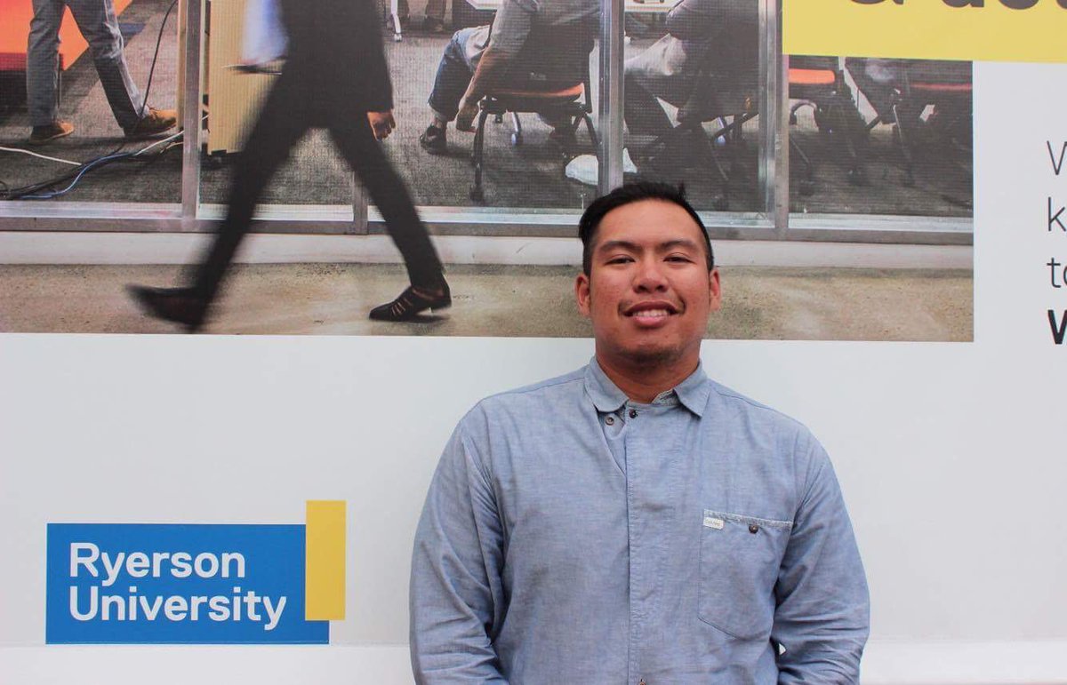 RUSocUnion's tweet photo. Dave is the Vice President for Ryerson's Sociology Student Union! #RSSU #RUsociology 👊🏼💛💙 https://t.co/0luQO1slbE