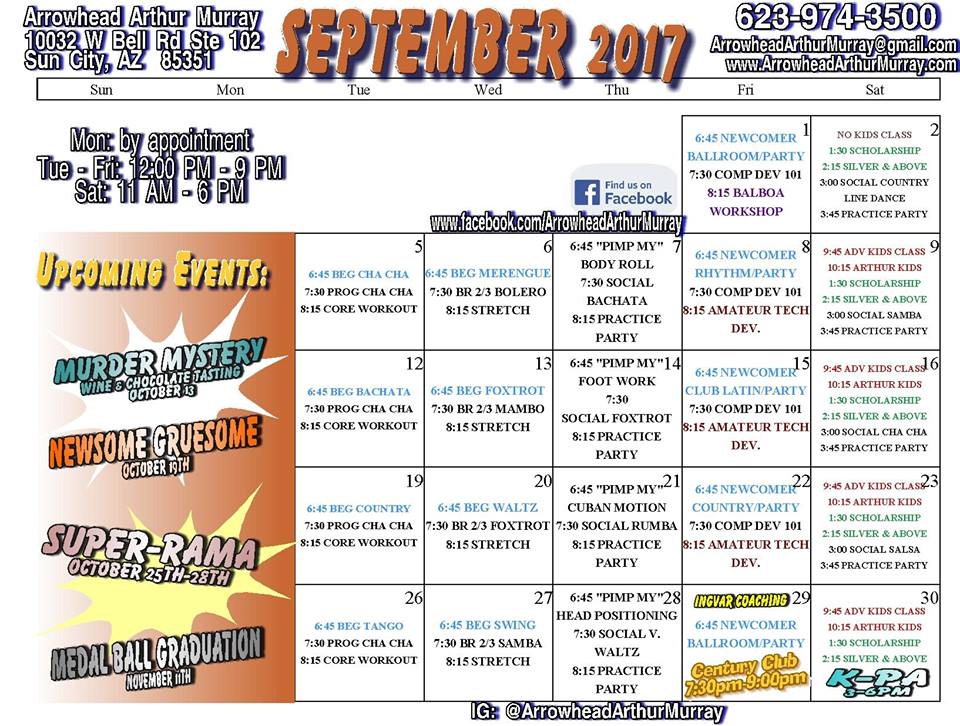 See you guys in the studio as we head towards the end of summer and into the holiday season!!!