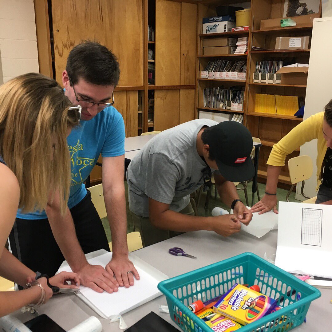 caroyce's tweet photo. Subversive teaching strategies. Teaching them to work cooperatively before an assignment is given. #scimethods @NSTA @ShipTeacherEd https://t.co/NnvJNNWtee