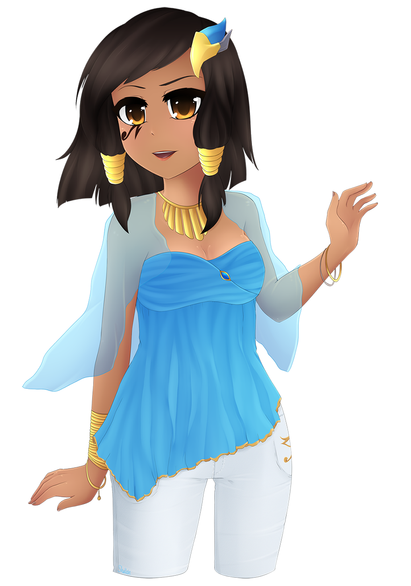 shunterVO's tweet photo. Full shot of Pharah here! 💙
Took me a very long... oops.
#Overwatch #Huniepop #Pharah #fanart #Overpop https://t.co/tiibkY2lxc