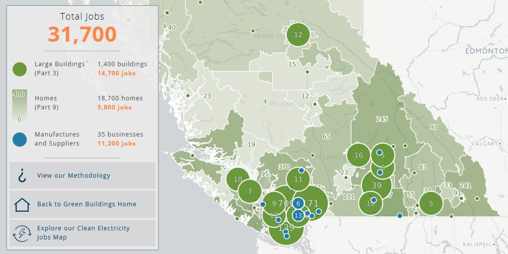 Al_Jaugelis's tweet photo. @Pembina Institute publishes Green Buildings map with green jobs stats: https://t.co/HkjZVc2xLc. https://t.co/B89WA9FSxM