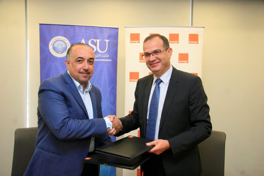 Peterjpratt's tweet image. #Orange Jordan signs an agreement with #Applied_Science_University 2provide #telecom services intaj.net/news/2105 by #HaddadEnas