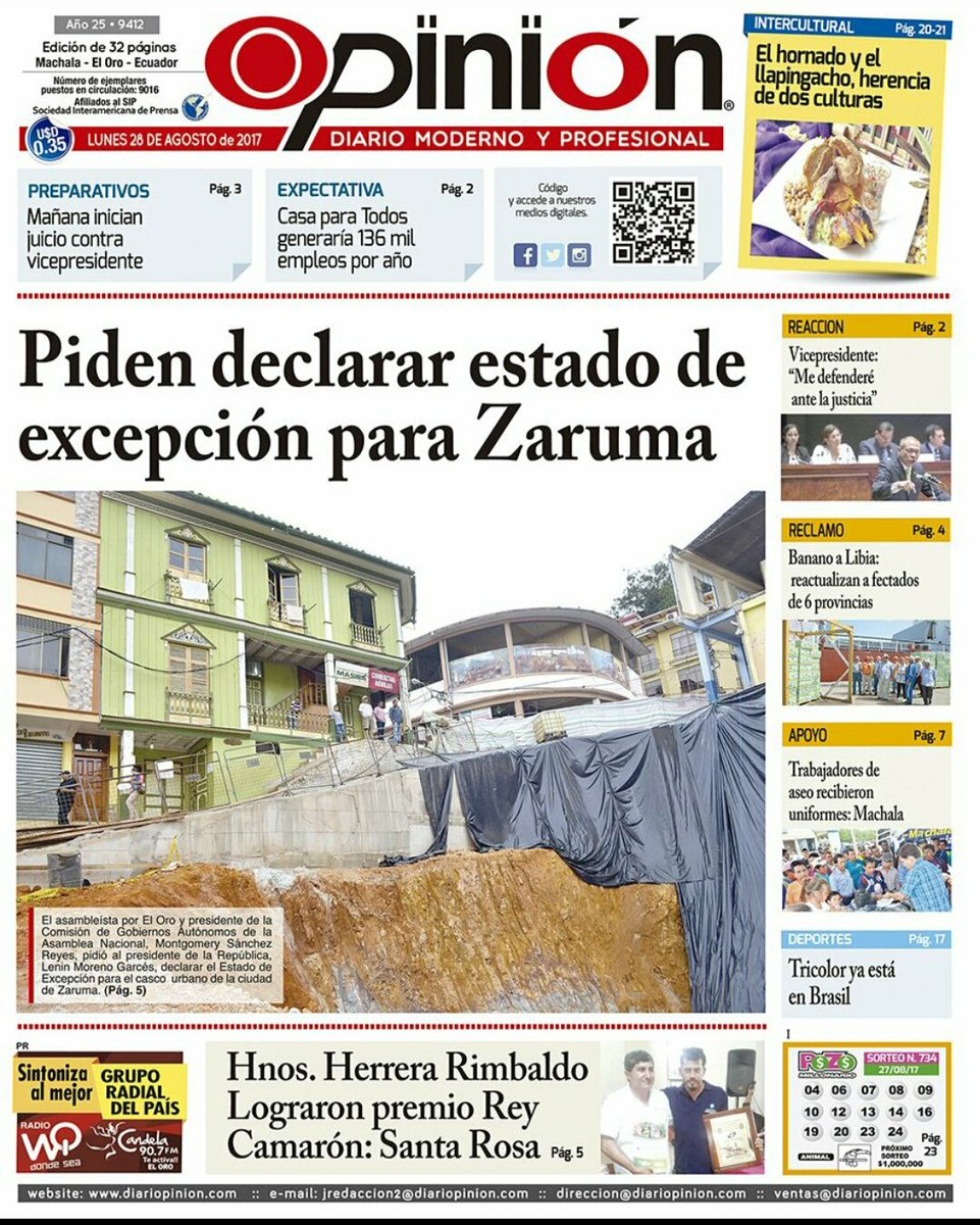 pueblo_sm's tweet photo. #zaruma  @Lenin la solución es dinamitar todas las entradas q se dirigen a la zona de exclusión.menos oxígeno no entran sableros https://t.co/VcdIu1lVVB