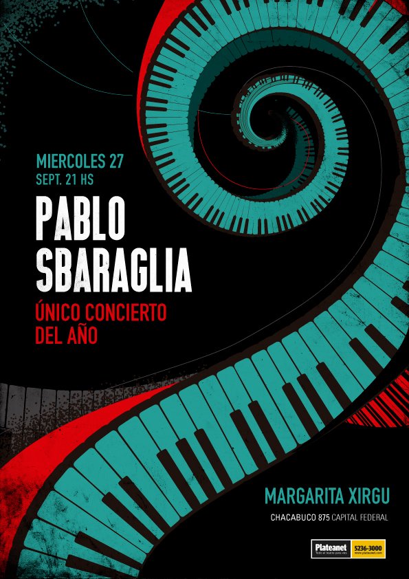 Vuelve a presentarse en vivo #PabloSbraglia - 27/9 en Bs As
Entradas a la venta: goo.gl/VfavPy
<a href="/pablo_sbaraglia/">Pablo Sbaraglia</a> el <a href="/Xirgu_Untref/">Xirgu Untref</a>