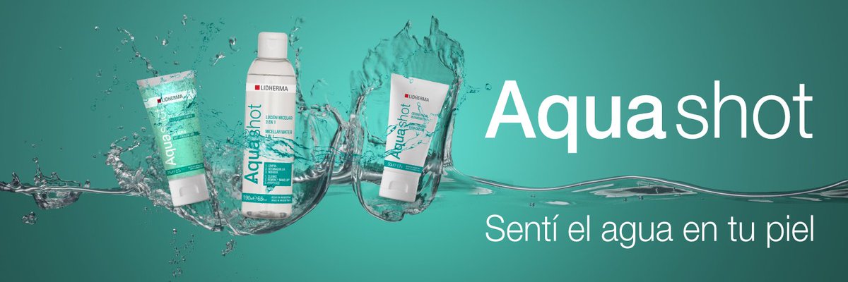 Lidherma's tweet photo. #Aquashot contiene activos que contribuyen a limpiar, exfoliar sin irritar y a hidratar profundamente. https://t.co/Wozp9b8zd3 https://t.co/cODhnvobOH