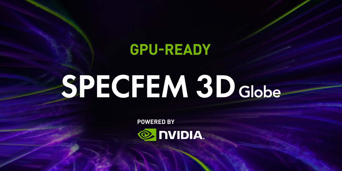 NVIDIAAIInfra's tweet photo. Learn how you can get a 25X speed-up with SPECFEM3D Globe on NVIDIA #P100 GPUs. #GPUAccApps https://t.co/BltcznhGvZ https://t.co/HdiS94MjBt