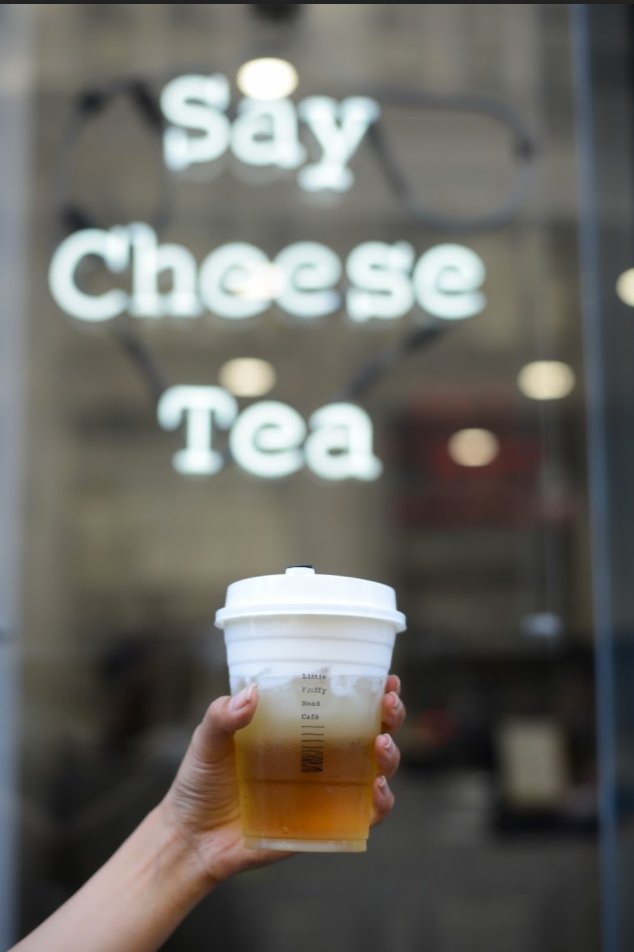 Satisfy your boba craving at Little Fluffy Head Cafe. Our grand opening is only 2 days away! #cheesetea #littlefluffyhead