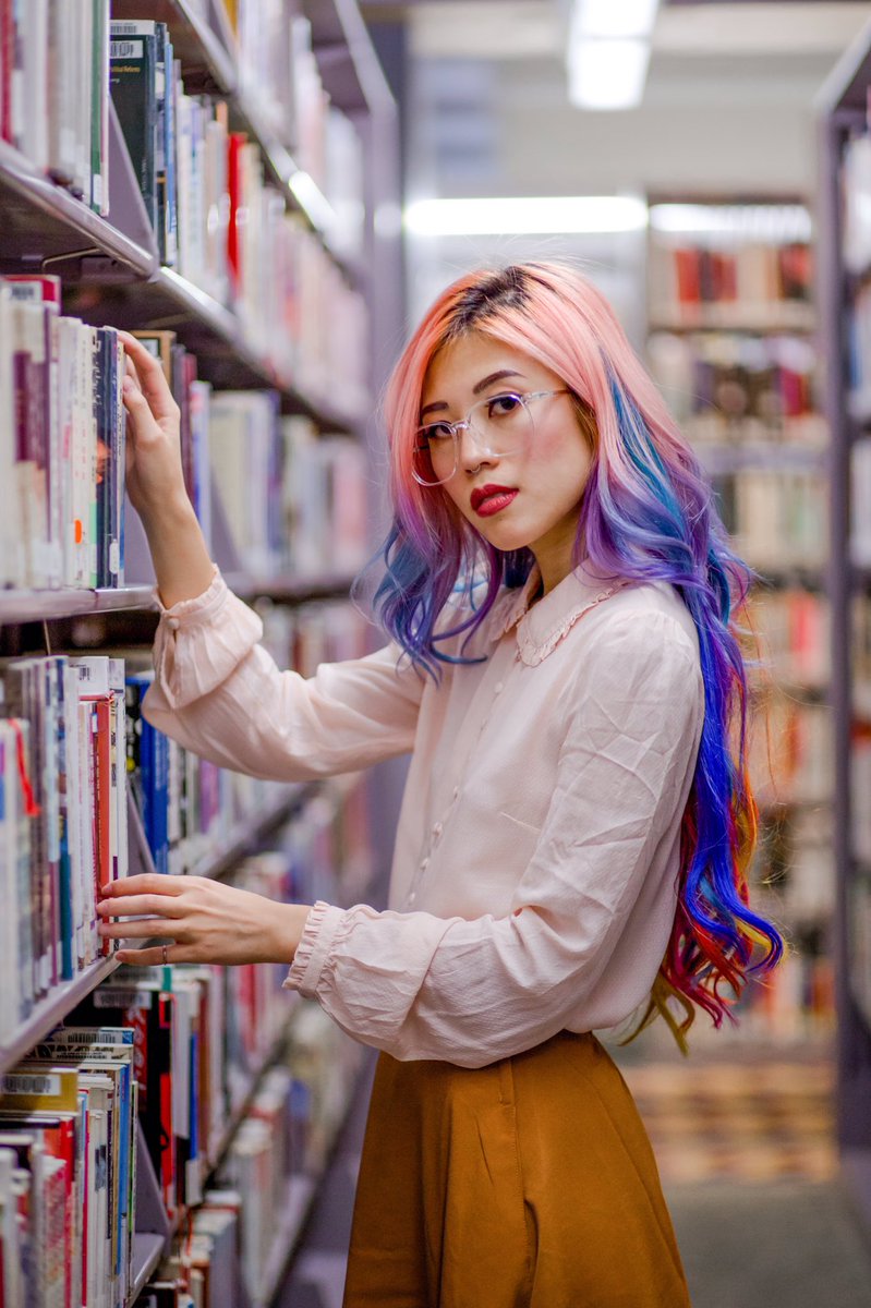 Can I help you with anything? 😂 <a href="/Modcloth/">ModCloth</a> librarian vibes part 2 💕 #ad #ModClothSquad