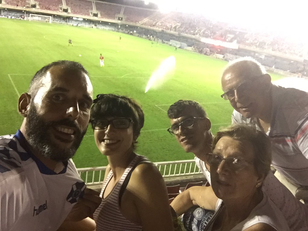 Exhibición en el mini estadi ;)