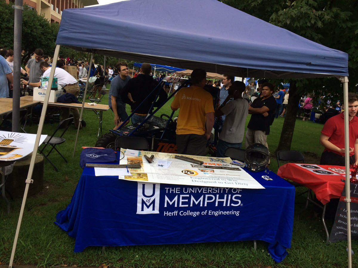 TigerBaja's tweet photo. Come see us at the @uofmemphis student involvement fair today!!!
@HerffDean @UofMemphisPres https://t.co/GGRia6a1IR