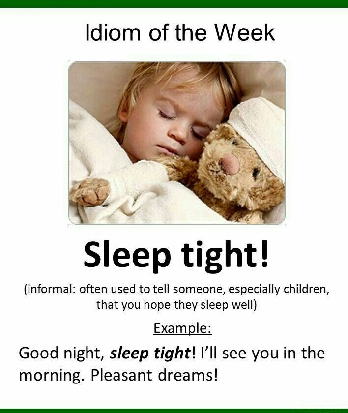 InfluentialEng's tweet photo. Sleep tight everyone!
#idiom #idiomoftheweek #sleeptight #LearnEnglish #InfluentialEnglish https://t.co/4nrJeWkmtf