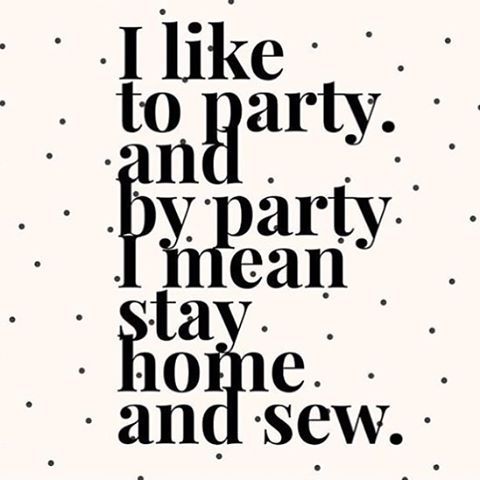 indobatiks's tweet image. Now that sounds like my kind of party! #mykindofparty #sewinghumor