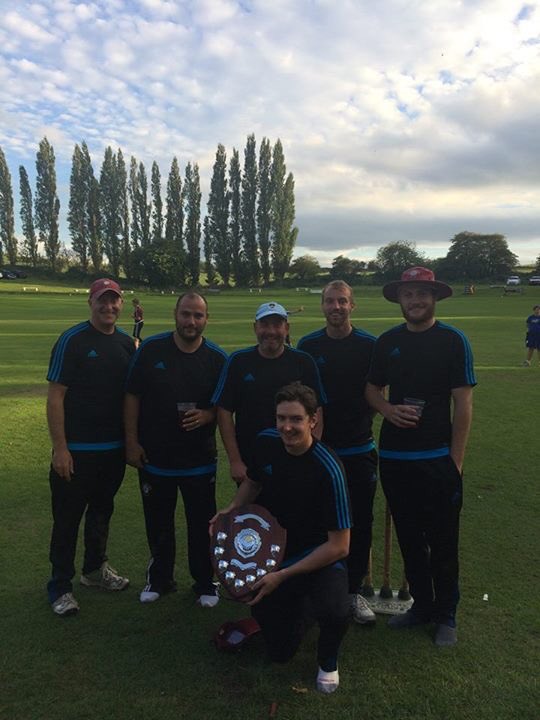 CrossbankMeths's tweet photo. 2017 Sixes Champions are "All Stars" beating Liam Pearson's BCL team in the final. Nice to see Rich Pyrah for @ossettcc See you next year! https://t.co/vWdCOTfohF