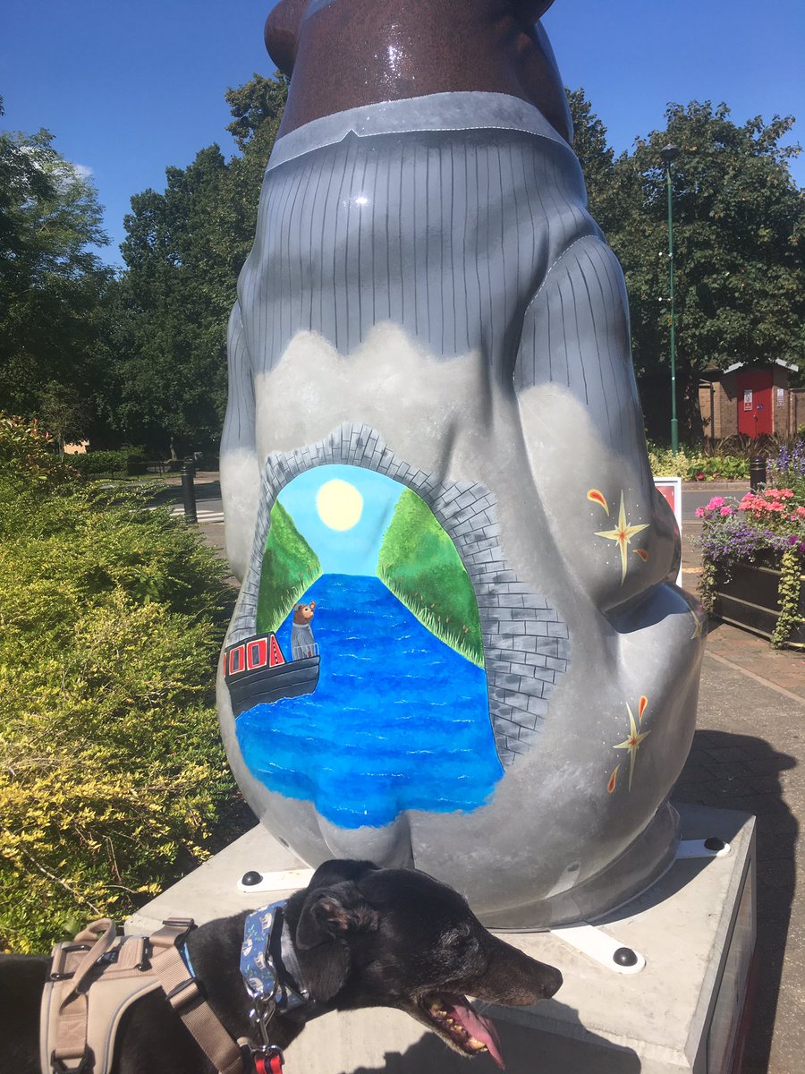 RoloHound's tweet photo. @Indigodreamers look who I found on Sunday it's @TheGasStBearsin reminded me of my boating trip 😊😴 https://t.co/SDhagD61xJ