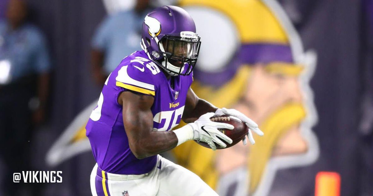 vikingsESP's tweet photo. "Estaba como un niño en una tienda de caramelos." - @LataviusM en su primera acción de juego en Purple

📰: https://t.co/1jdUGLcAaM https://t.co/tzL4UvyTQJ