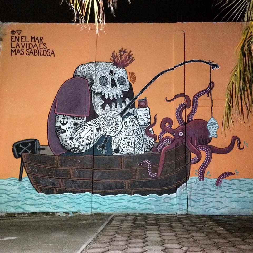 mexicanfoodporn's tweet photo. Nos vemos en octubre Cancún!!! talleres, nueva expo y murales en conjunto con @weareworkshopmx #muertitosdehambre https://t.co/sBSxeoEEAg